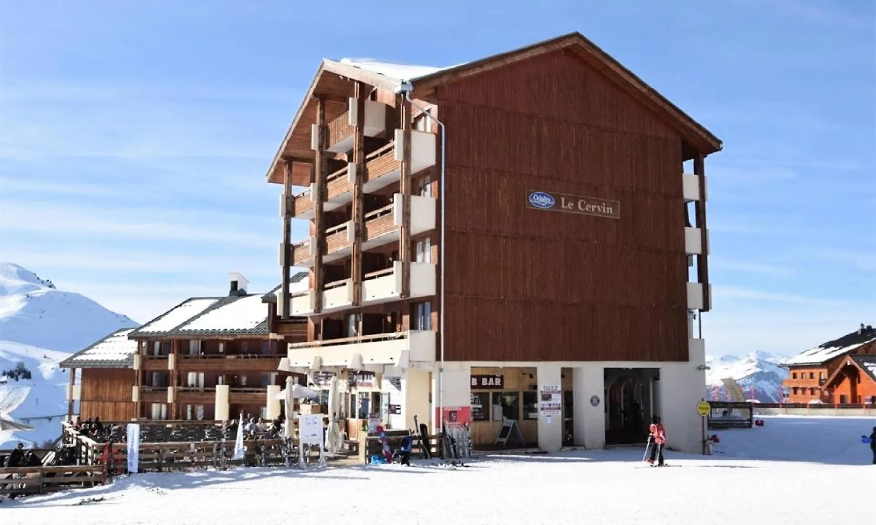 Residence Le Cervin - 3 Pieces 6 Pers Duplex - Wifi- Le Cervin - Plagne Soleil Mae-8924 La Plagne Fransa